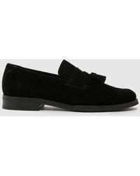 schuh - Ronen Suede Loafer Shoes - Lyst