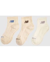 New Balance - Everyday Ankle Socks 3Pk - Lyst