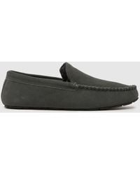 schuh - Sandro Suede Mocassin Slippers - Lyst