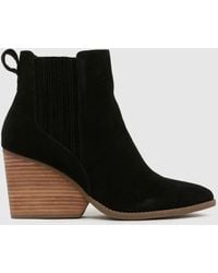 TOMS - Noa Wedge Boots In - Lyst