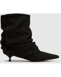 SIMMI - Dixee Ruched Boots - Lyst
