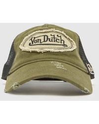 Von Dutch - Distressed Trucker Cap - Lyst