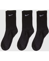 Nike - Crew Socks 3Pk - Lyst