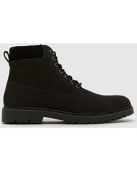 schuh - Giles Leather Boots - Lyst