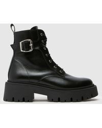 schuh - Cyra Lace Up Boots - Lyst