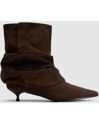 SIMMI - Dixee Ruched Boots - Lyst