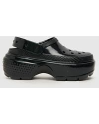 Crocs™ - Stomp High Shine Clog Sandals In - Lyst