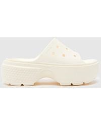 Crocs™ - Stomp Slide Sandals In - Lyst