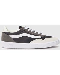 Vans - Cruze Too Comfycush Trainers In White & Grey - Lyst