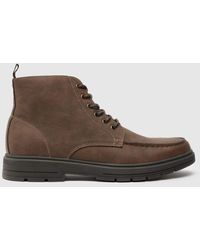 Schuh - Dusty Apron Boots In - Lyst