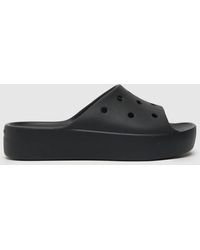Crocs™ - Classic Platform Slide Sandals In - Lyst
