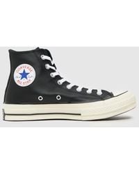 Converse - Chuck 70 Hi Leather Trainers In - Lyst
