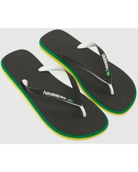 Havaianas - Brasil Twist Flip Sandals - Lyst