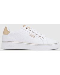 guess white trainers ladies