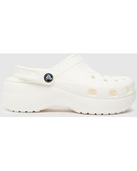 Crocs™ - Classic Platform Clog Sandals In - Lyst