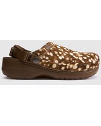 Crocs™ - Classic Crafted Hair-On Clog Sandals - Lyst