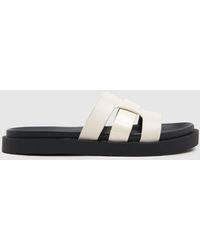 Schuh - Timmy Croc Footbed Sandals In - Lyst
