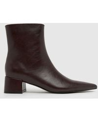 schuh - Bridgit Block Point Boots - Lyst