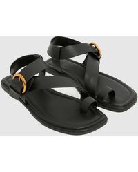 schuh - Tanvi Leather Sandals - Lyst