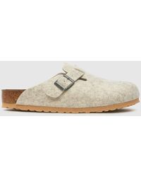 Birkenstock - Boston Wool Clog Sandals In - Lyst