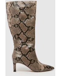 schuh - Dottie Knee High Heel Boots - Lyst