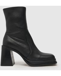 Schuh - Women's Arno Leather Platform Boots - Lyst