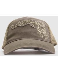 Ed Hardy - Applique Trucker Cap - Lyst