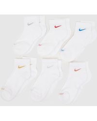 Nike - Kids Everyday Ankle Socks 6 Pk - Lyst