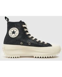 Converse - Run Star Hike Sparkle Trainers In - Lyst