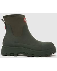 HUNTER - Elements Neoprene Chelsea Boots - Lyst