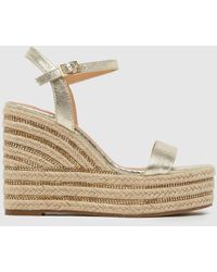 schuh - Valerie Embellished Espadrille Sandals - Lyst