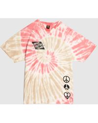 Santa Cruz - All In T-shirt In White & Pink - Lyst