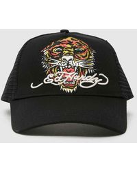 Ed Hardy - Roar Trucker Cap - Lyst