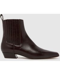 schuh - Cova Leather Chelsea Boots - Lyst