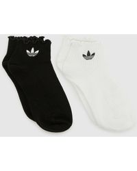 adidas - Ankle Socks 2 Pack - Lyst