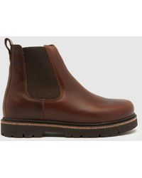 Birkenstock - Women's Highwood Leather Chelsea Boots - Lyst