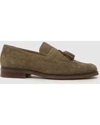 schuh - Ronen Suede Loafer Shoes - Lyst