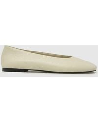 schuh - Lilah Leather Ballet Flats - Lyst