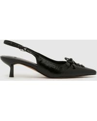 schuh - Story Bow Court Heel High Heels - Lyst