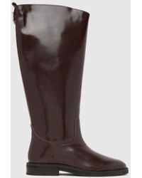 schuh - Daffodil Leather Riding Boots - Lyst