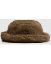 adidas - Chalky Faux Fur Bucket Hat - Lyst