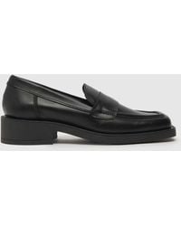 Schuh - Women's Lizzo Square Toe Loafer Flat Shoes - Lyst