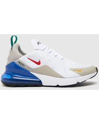 nike air max 270 white metallic gold black