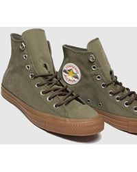 converse navy all star earthy buck ox trainers