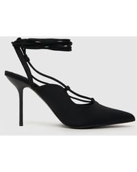 Schuh - Women's Saige Ankle Tie Court High Heel Sandals - Lyst