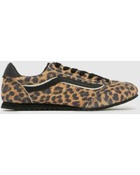 Vans - Super Lowpro Leopard Trainers - Lyst