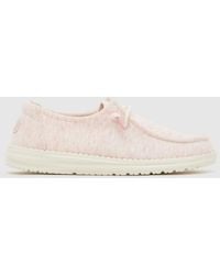 HEYDUDE - Wendy Stretch Jersey Trainers - Lyst