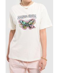 Santa Cruz - Galactic Butterfly T-shirt In - Lyst