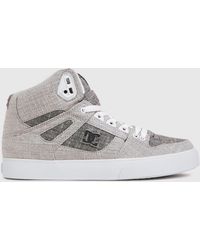 Dc - Pure High Top Wc Tx Trainers In - Lyst