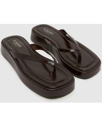 SIMMI - Kimmie Platform Flip Sandals - Lyst